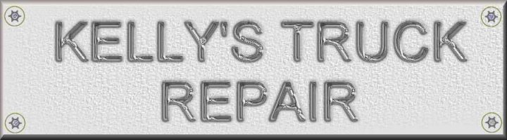 Kelly's Truck Repair chrome plate logo jpg